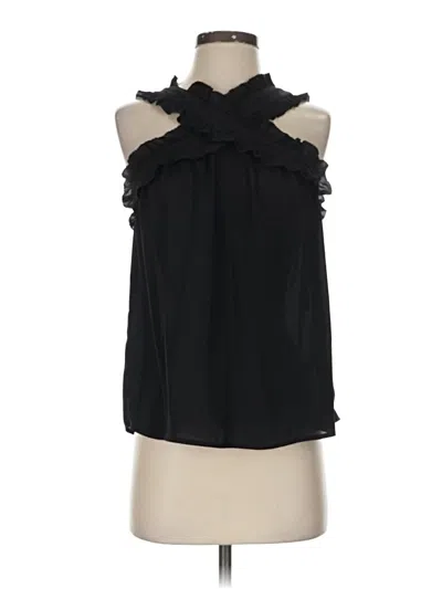 Pre-owned Jcrew Sleeveless Blouse In Black