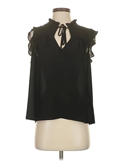 Pre-owned Jcrew Sleeveless Blouse In Black