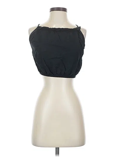 Pre-owned Jcrew Sleeveless Blouse In Black