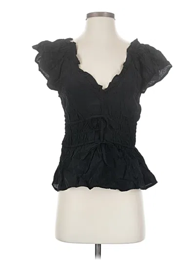 Pre-owned Jcrew Sleeveless Blouse In Black