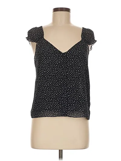 Pre-owned Jcrew Sleeveless Blouse In Black