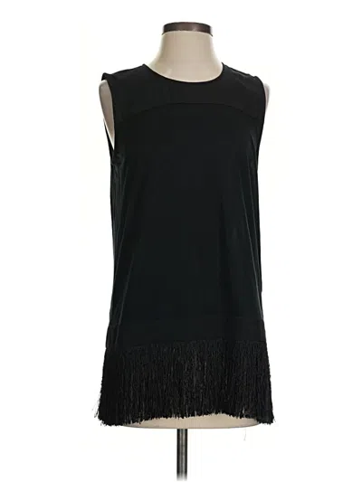 Pre-owned Jcrew Sleeveless Blouse In Black