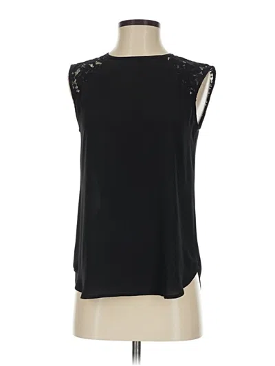 Pre-owned Jcrew Sleeveless Blouse In Black