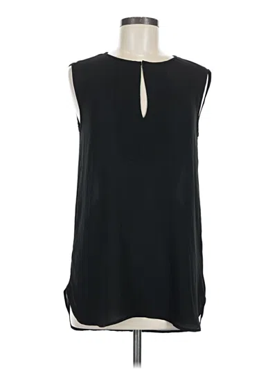Pre-owned Jcrew Sleeveless Blouse In Black