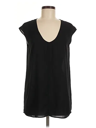 Pre-owned Jcrew Sleeveless Blouse In Black
