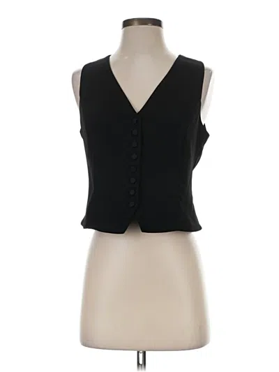 Pre-owned Jcrew Sleeveless Blouse In Black