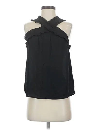 Pre-owned Jcrew Sleeveless Blouse In Black