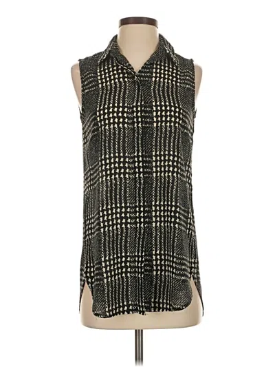 Pre-owned Jcrew Sleeveless Blouse In Black