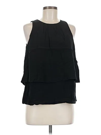 Pre-owned Jcrew Sleeveless Blouse In Black