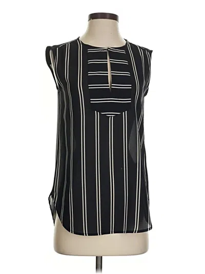 Pre-owned Jcrew Sleeveless Blouse In Black