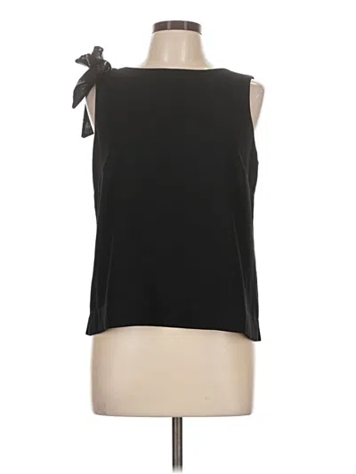 Pre-owned Jcrew Sleeveless Blouse In Black