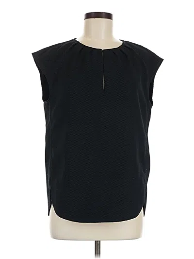 Pre-owned Jcrew Sleeveless Blouse In Black