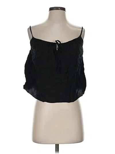 Pre-owned Jcrew Sleeveless Blouse In Black