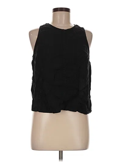 Pre-owned Jcrew Sleeveless Blouse In Black
