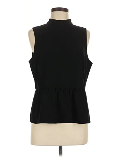 Pre-owned Jcrew Sleeveless Blouse In Black