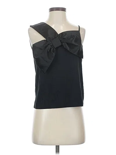 Pre-owned Jcrew Sleeveless Blouse In Black