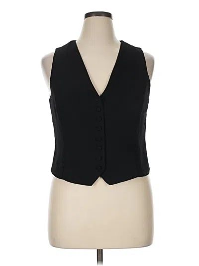 Pre-owned Jcrew Sleeveless Blouse In Black