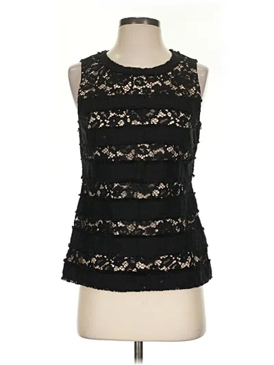 Pre-owned Jcrew Sleeveless Blouse In Black