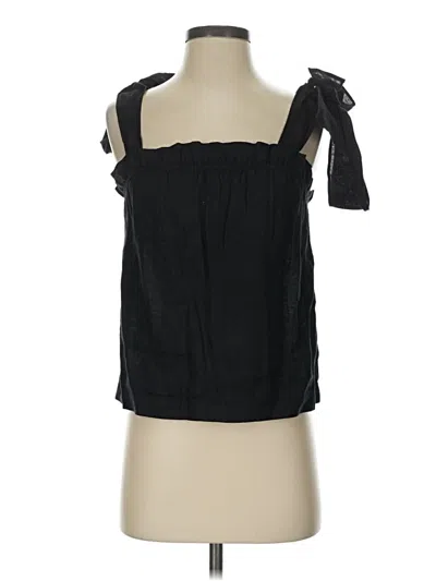 Pre-owned Jcrew Sleeveless Blouse In Black