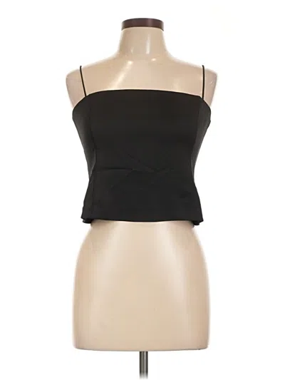 Jcrew Sleeveless Blouse In Black