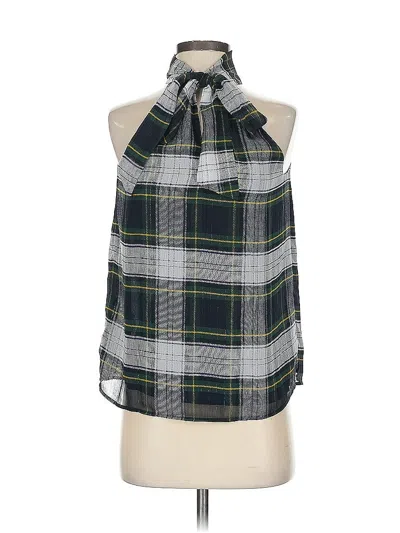 Pre-owned Jcrew Sleeveless Blouse In Blue