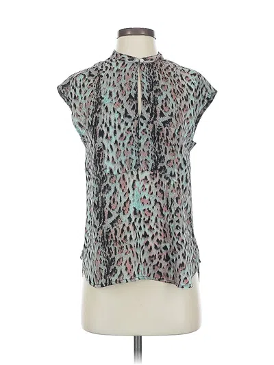 Pre-owned Jcrew Sleeveless Blouse In Blue
