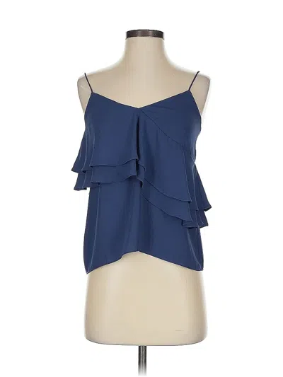 Pre-owned Jcrew Sleeveless Blouse In Blue