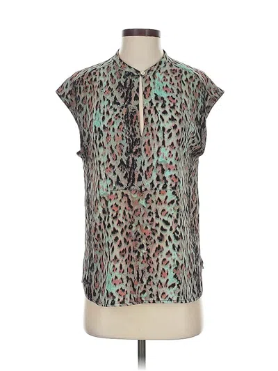 Pre-owned Jcrew Sleeveless Blouse In Blue