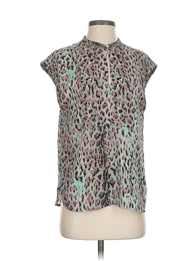 Pre-owned Jcrew Sleeveless Blouse In Blue