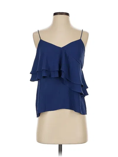Pre-owned Jcrew Sleeveless Blouse In Blue
