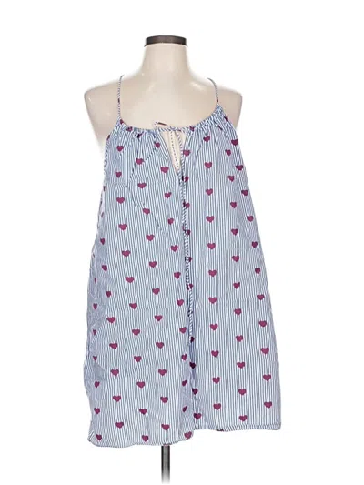 Pre-owned Jcrew Sleeveless Blouse In Blue