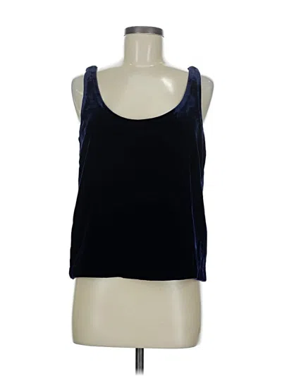 Jcrew Sleeveless Blouse In Blue