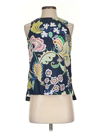 Pre-owned Jcrew Sleeveless Blouse In Blue