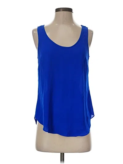 Pre-owned Jcrew Sleeveless Blouse In Blue