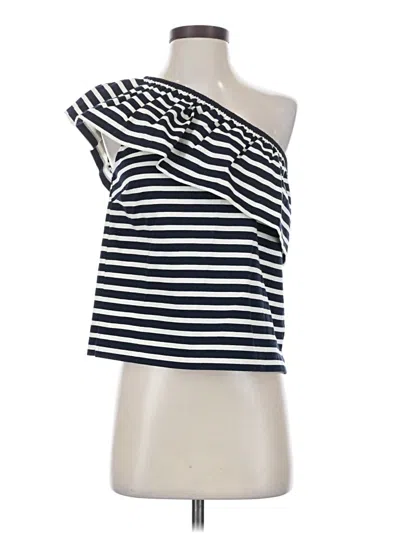 Pre-owned Jcrew Sleeveless Blouse In Blue