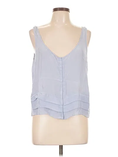 Pre-owned Jcrew Sleeveless Blouse In Blue