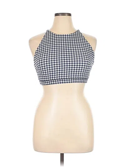 Pre-owned Jcrew Sleeveless Blouse In Blue