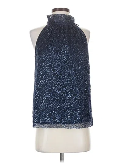 Pre-owned Jcrew Sleeveless Blouse In Blue