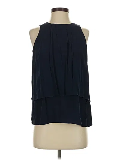 Pre-owned Jcrew Sleeveless Blouse In Blue