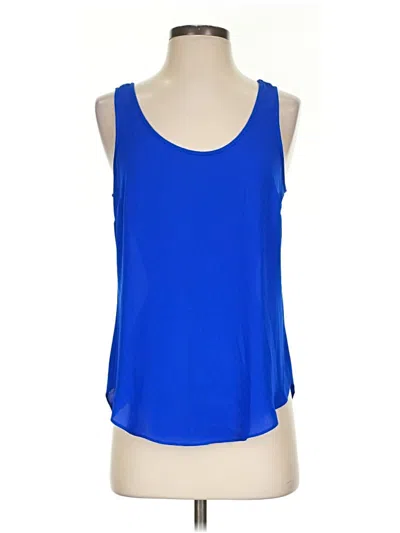 Pre-owned Jcrew Sleeveless Blouse In Blue