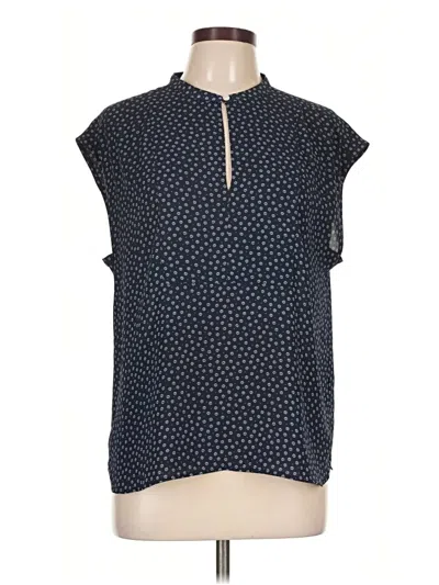 Pre-owned Jcrew Sleeveless Blouse In Blue