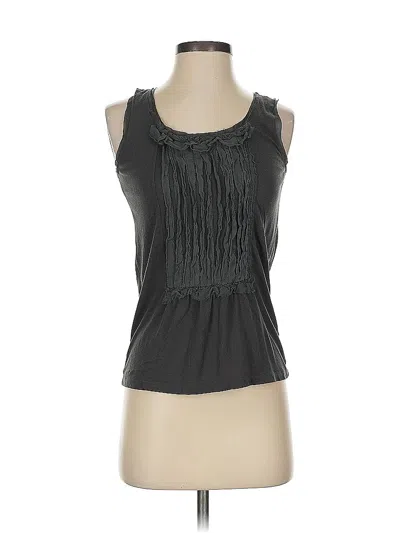 Pre-owned Jcrew Sleeveless Blouse In Gray