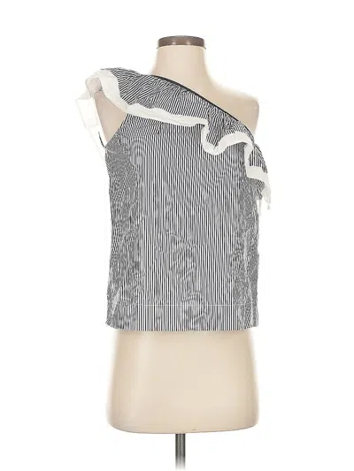 Pre-owned Jcrew Sleeveless Blouse In Gray