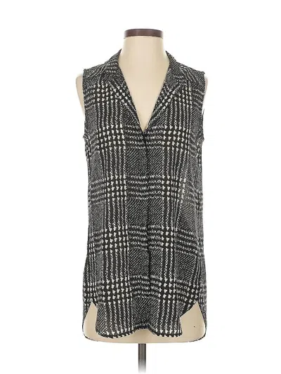 Pre-owned Jcrew Sleeveless Blouse In Gray
