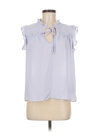 Pre-owned Jcrew Sleeveless Blouse In Gray
