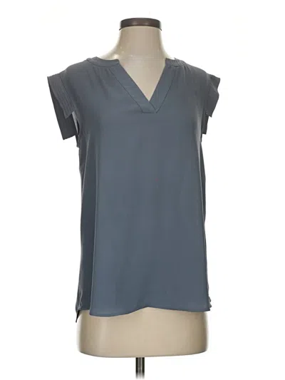 Pre-owned Jcrew Sleeveless Blouse In Gray