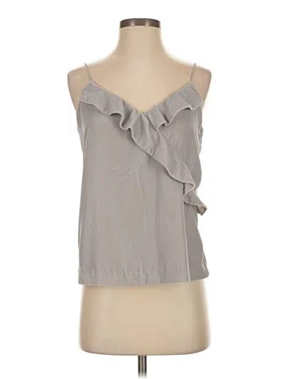Pre-owned Jcrew Sleeveless Blouse In Gray