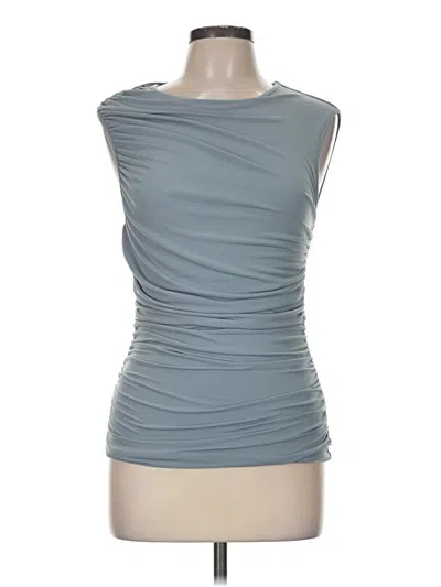 Pre-owned Jcrew Sleeveless Blouse In Gray