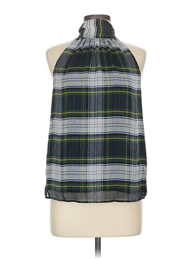 Pre-owned Jcrew Sleeveless Blouse In Green