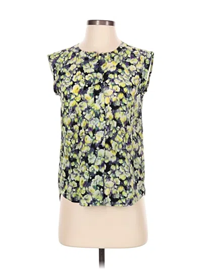 Pre-owned Jcrew Sleeveless Blouse In Green